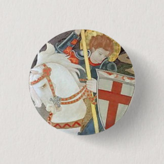 Saint George Slaying the Dragon Button