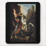 Saint George & the Dragon Gustave Moreau Fine Art Mouse Pad