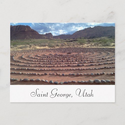 Saint George Utah Postcard
