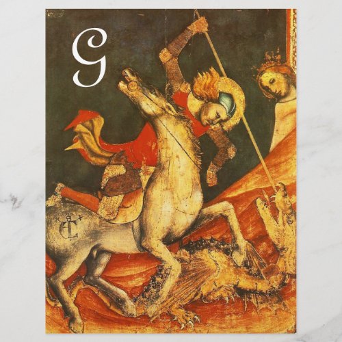 Saint Georges Battle with the Dragon