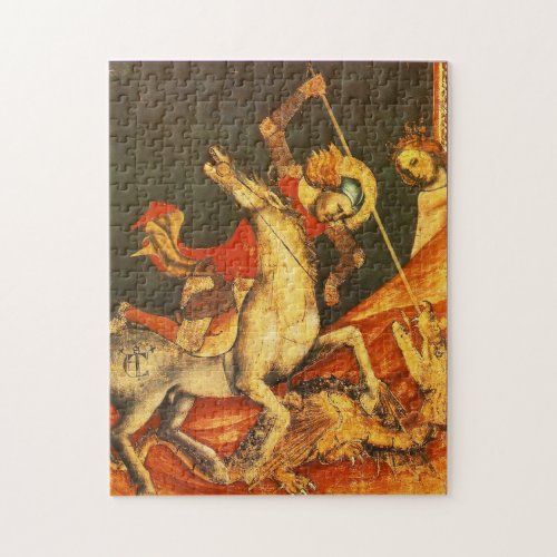 Saint Georges Battle with the Dragon Jigsaw Puzzle