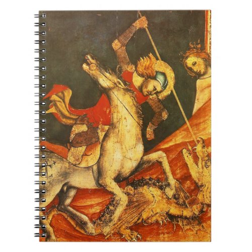 Saint Georges Battle with the Dragon Notebook