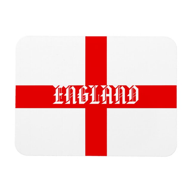 Saint George's cross England magnets. Magnet (Horizontal)