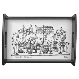 Saint-Germain-des-Pres Paris, France Serving Tray