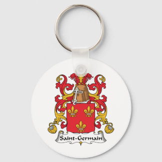 Saint-Germain Family Crest Keychain