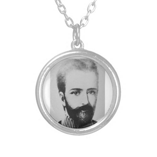 Saint Germain Silver Plated Necklace