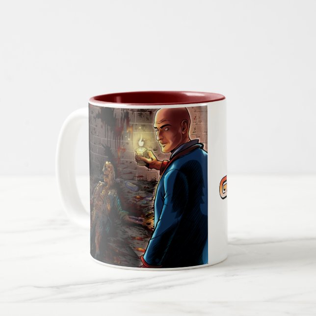 Saint Germaine V2 design coffee mug (Front Left)