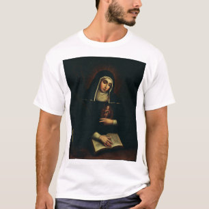 Saint Gertrude the Great by Miguel Cabrera T-Shirt