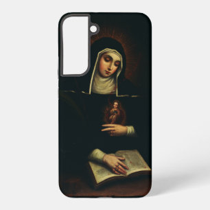 Saint Gertrude the Great German Benedictine Samsung Galaxy S22+ Case