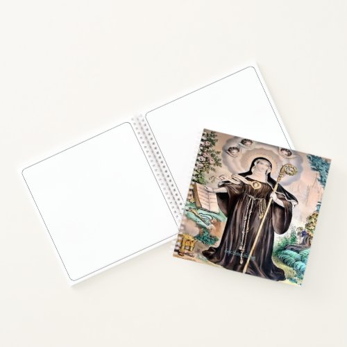 Saint Gertrude the Great Notebook