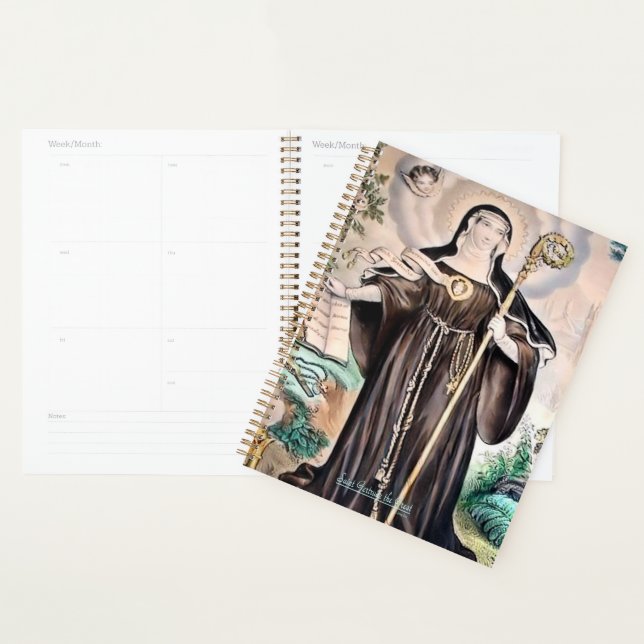 Saint Gertrude the Great Planner (Display)