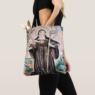 Saint Gertrude the Great Tote Bag