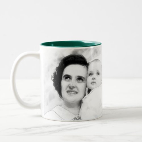 Saint Gianna Beretta Molla Two_Tone Coffee Mug
