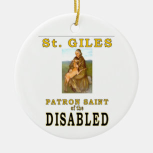 SAINT GILES CERAMIC ORNAMENT