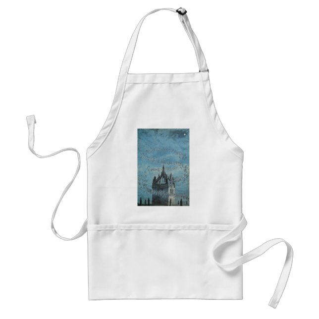 Saint Giles - His Bells by Charles Altamont Doyle Adult Apron (Front)