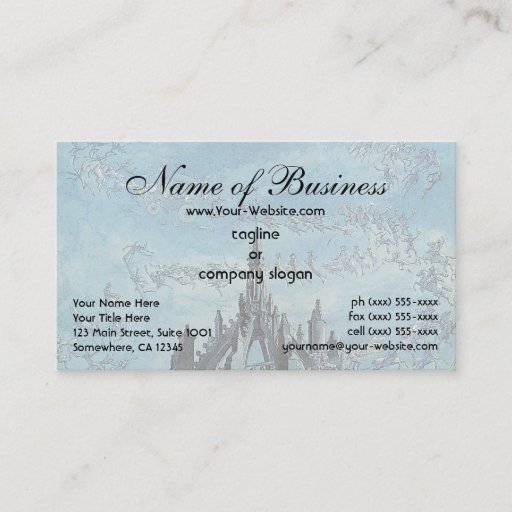 Customizable Saint Giles - His Bells by Charles Altamont Doyle Business Cards