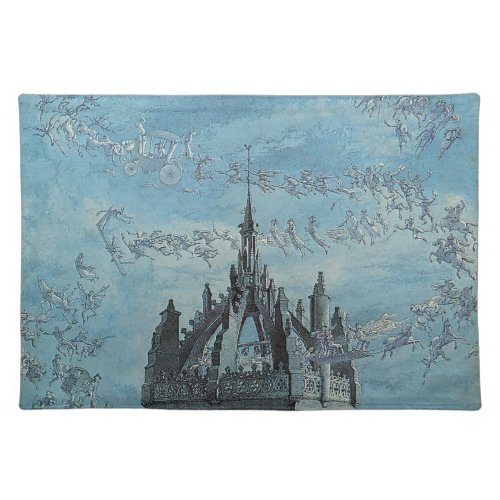 Saint Giles _ His Bells by Charles Altamont Doyle Cloth Placemat