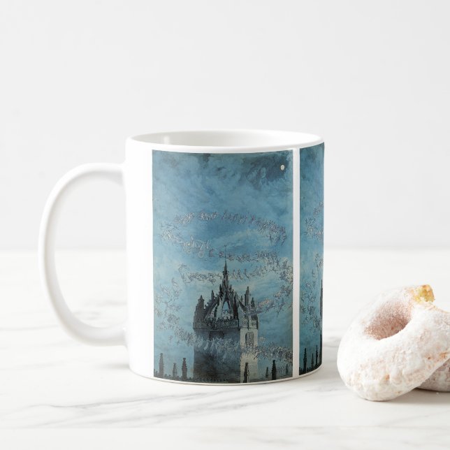 Saint Giles - His Bells by Charles Altamont Doyle Coffee Mug (With Donut)