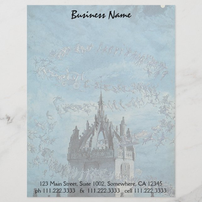 Saint Giles - His Bells by Charles Altamont Doyle Letterhead (Front)