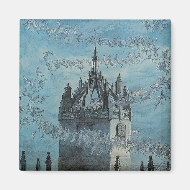Saint Giles - His Bells by Charles Altamont Doyle Magnet (Front)