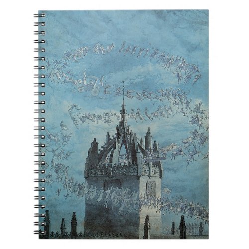 Saint Giles _ His Bells by Charles Altamont Doyle Notebook