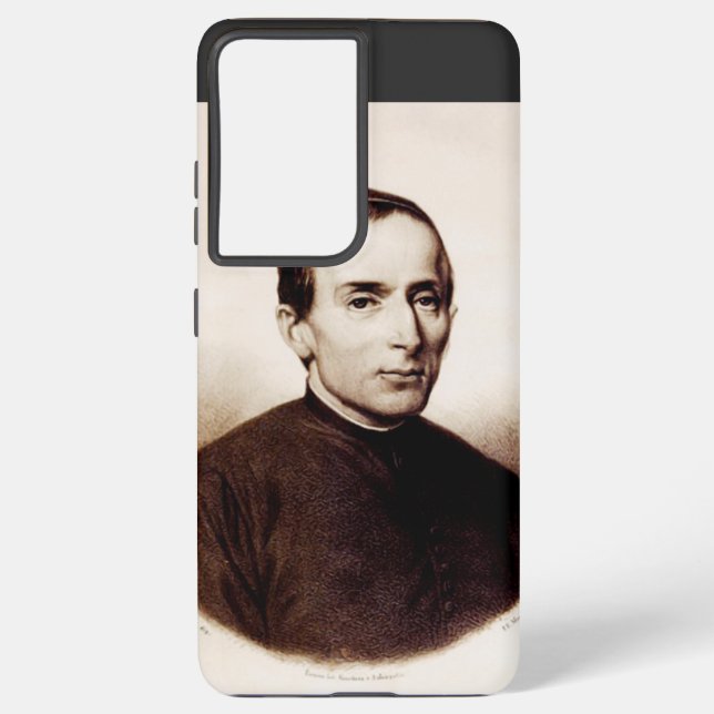 Saint Giuseppe Cafasso Franciscan Priest Samsung Galaxy Case (Back)