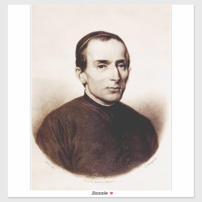 Saint Giuseppe Cafasso Franciscan Priest Sticker (Sheet)