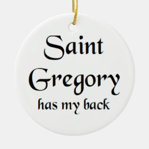 saint gregory coffee mug ceramic ornament