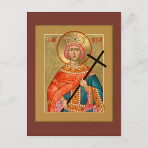 Saint Helen Prayer Card
