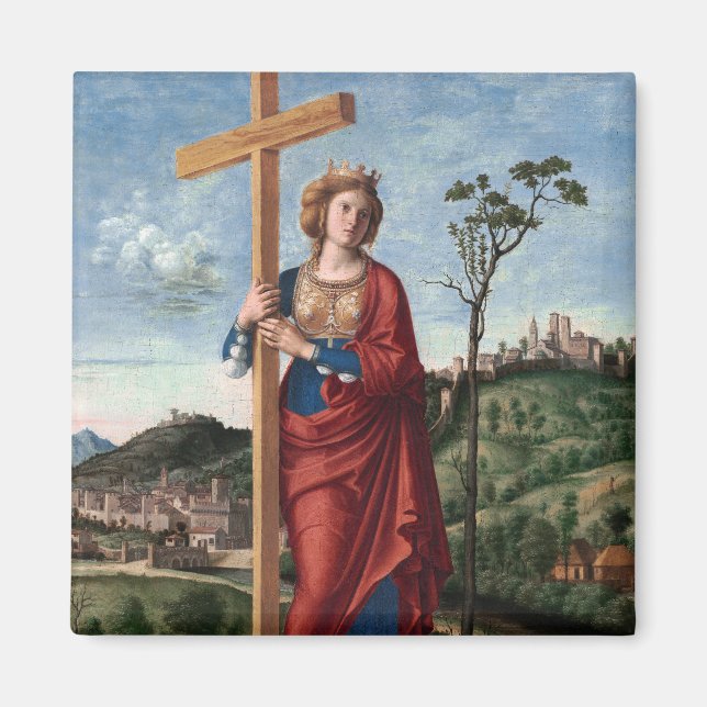 Saint Helena by Cima da Conegliano Magnet (Front)