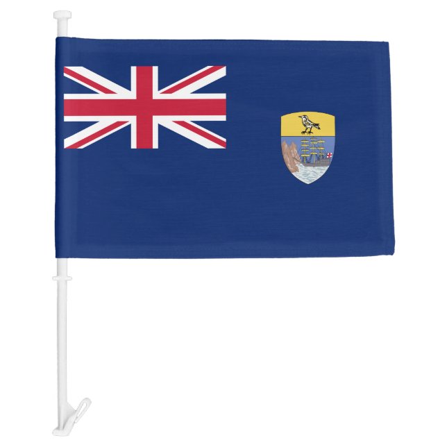 Saint Helena Car Flag (Front)