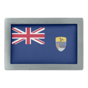 Saint Helena Flag Belt Buckle