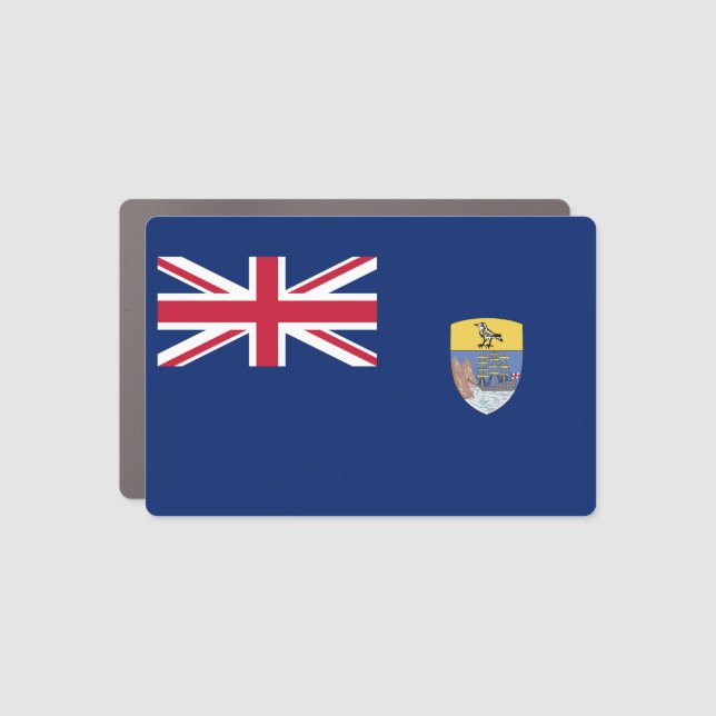 Saint Helena Flag Car Magnet (Front)