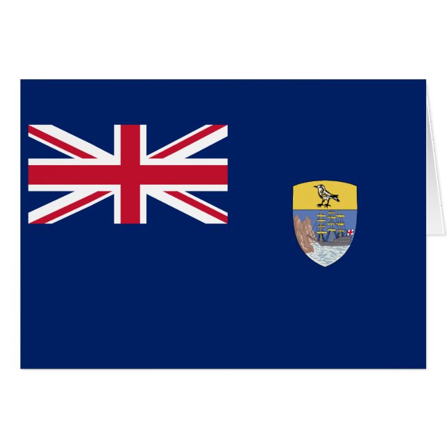 Saint Helena Flag Cards (Front Horizontal)