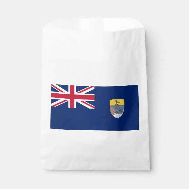 Saint Helena Flag Favor Bag (Front)
