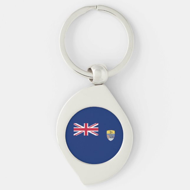Saint Helena Flag Keychain (Front)