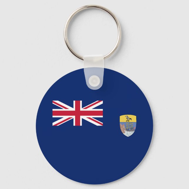 Saint Helena Flag Keychain (Front)