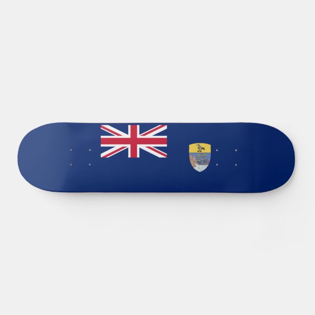 Saint Helena Flag Skateboard (Horz)