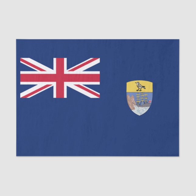 Saint Helena Flag Tissue Paper (Front)