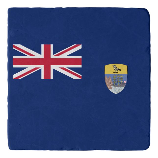 Saint Helena Flag Trivet (Front)