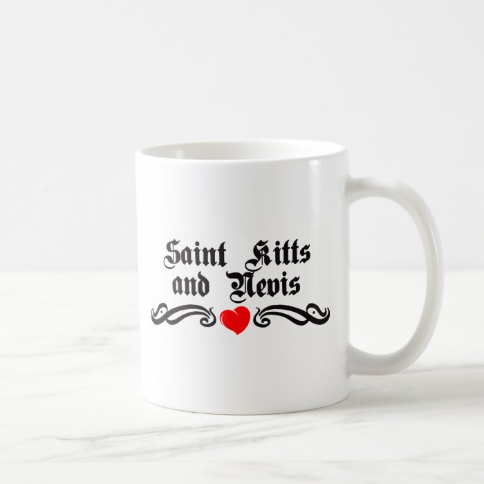 Saint Helena Island Tattoo Style Mugs