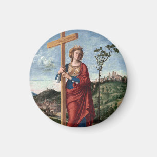 Saint Helena with the True Cross Sacred Art Magnet