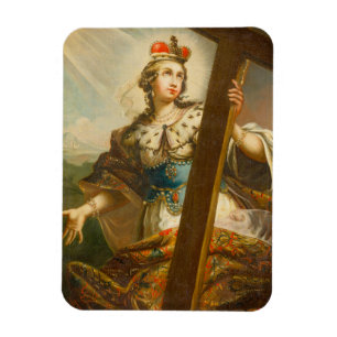 Saint Helena with the True Cross Sacred Art Magnet
