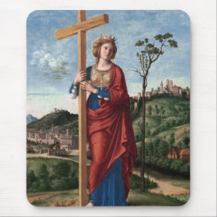 Saint Helena with the True Cross Sacred Art Mouse Pad
