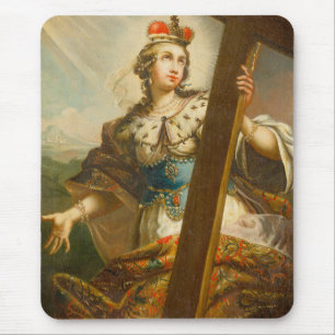 Saint Helena with the True Cross Sacred Art Mouse Pad