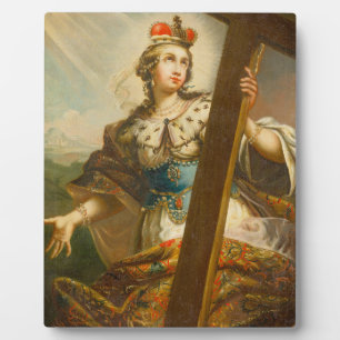 Saint Helena with the True Cross Sacred Art Plaque