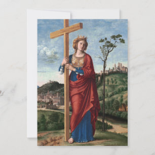 Saint Helena with the True Cross Sacred Art Thank You Card