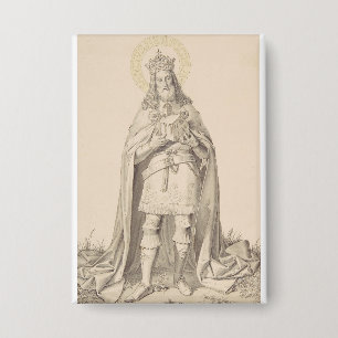 Saint Henry II the Holy Roman Emperor Button