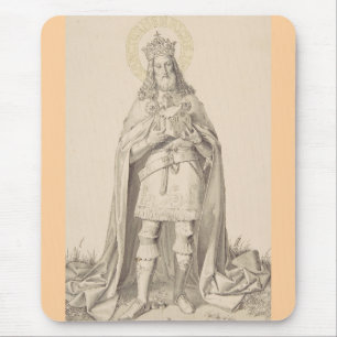 Saint Henry II the Holy Roman Emperor Mouse Pad