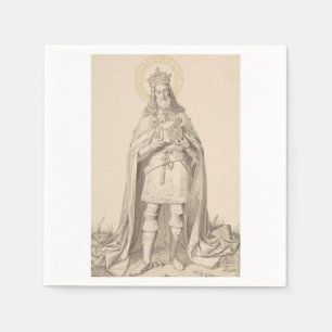 Saint Henry II the Holy Roman Emperor Napkins